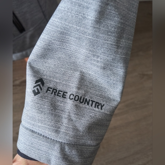 Light Blue Utility Jacket with Fitted Style and Stand-Up Collar - Picture 10 of 14